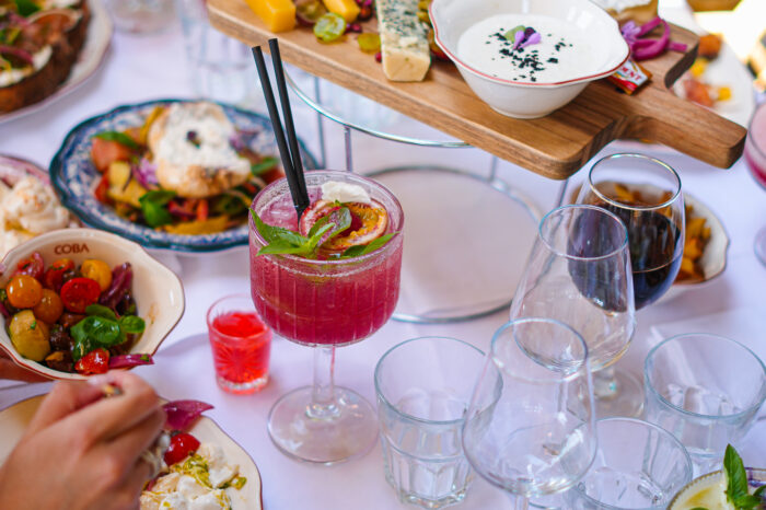 Soirée festive au restaurant COBA, La Valentine